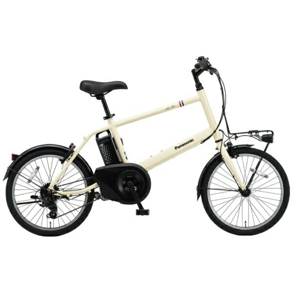 Panasonic｜パナソニック 電動アシスト自転車 Velo-Star ベロスター・ミニ プラチナアーモンド BEFVS072F [20インチ /7段変速]2026年モデル【キャンセル・返品不可】 【代金引換配送不可】