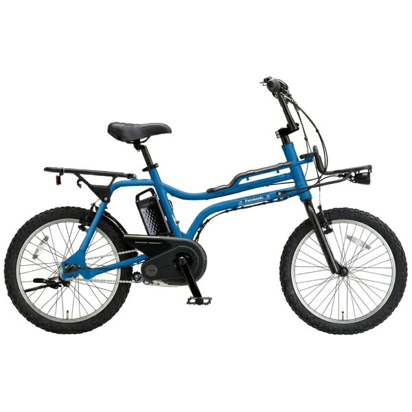 街中を颯爽と駆け抜けるBMXスタイル液晶スイッチ5・バッテリー残量表示・残り走行距離表示・残り走行時間表示カルパワードライブユニットシーンに応じて最適なアシスト力をコントロール。リトルLEDビームランプ2リフレクター一体式でワイドに照らす。オートライト機能付き。極太ブロックパターンタイヤ(20×2.125HE)EZの個性を主張するワイルドなタイヤです。(タイヤの太さ約55mm)アルミフロントキャリアオプションでバスケットが装着可能。最大積載量2kg。フレームキャリア最大積載量1kg。アルミリアキャリア最大積載量10kg。サドルガードマン簡単にサドルが抜き取られない。ワイヤ錠付(1キー2ロック)バッテリー脱着と同じキーで施錠・解錠が可能です。※各キャリアには荷台ロープかけ用フックが付いているので、荷台用ロープ等で必ず荷物を固定してください。