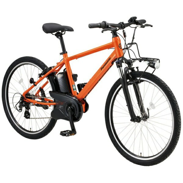 Panasonic｜パナソニック 電動アシスト自転車 ハリヤ Hurryer パールオレンジ BEFH...