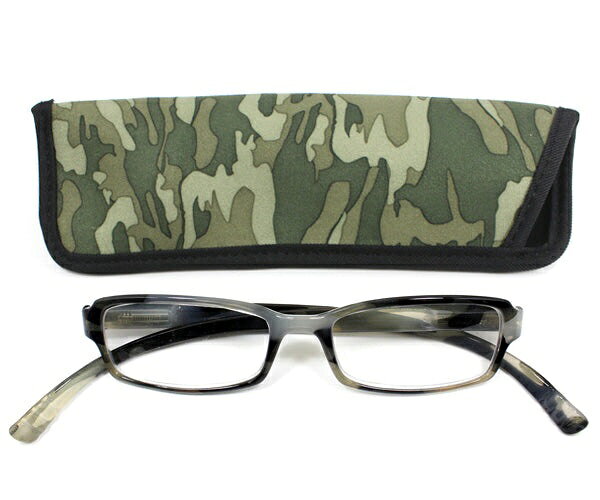 ベイライン neck readers リーディンググラス（老眼鏡） ネックリーダーズ スタンダード 迷彩 PC2217I（+1.50） Bayline グリーン PC2217I