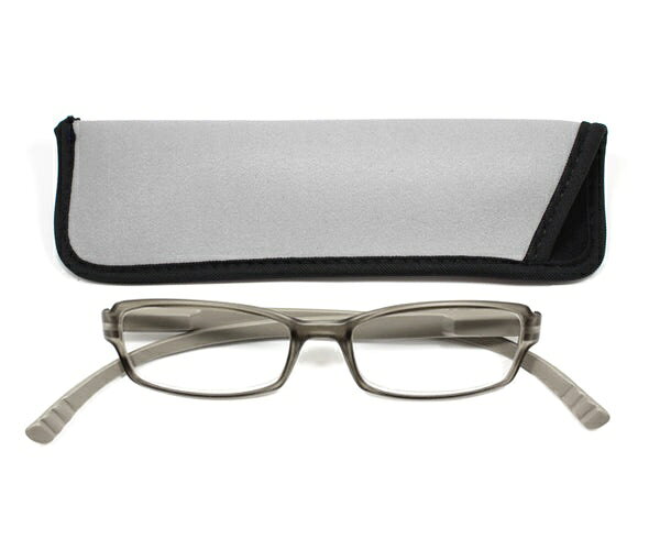 ベイライン neck readers リーディンググラス（老眼鏡） ネックリーダーズ スタンダード PC2217V（+1.50） Bayline マットグレー PC2217V
