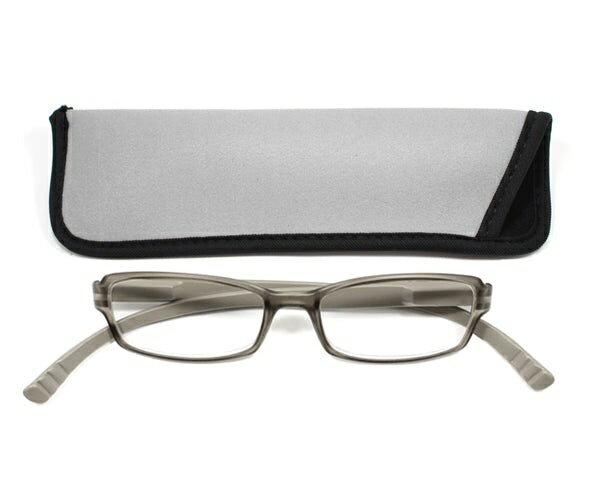 ベイライン neck readers リーディンググラス 老眼鏡 ネックリーダーズ スタンダード PC2217V +3.50 Bayline マットグレー PC2217V