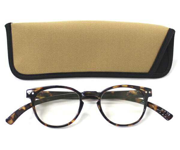 ベイライン neck readers リーディンググラス（老眼鏡） ネックリーダーズ ボストン デミブラウン PC6215B（+4.00） Bayline デミブラウン PC6215B