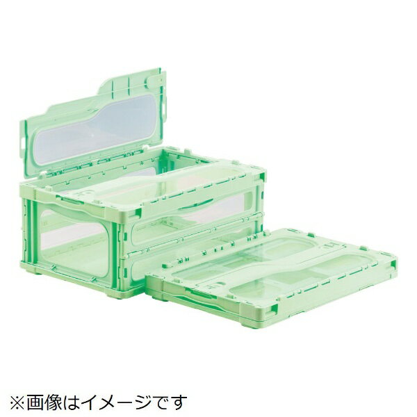 ■マドコンよりも最大20％軽く、折りたたんだ際に30％薄くなっています。■明るいカラーと透明度の高い窓部で、底面以外のどこからでも中身を確認できます。■各辺は透明窓とその周りのフレームの二重構造となっているため、圧縮強度と耐衝撃性に優れています。【仕様】・色： ピンク・容量（L）： 51.3・折りたたみ高さ（mm）： 71・適用カード差し（別売）： 両短辺21型・外形寸法（mm）間口： 530・外形寸法（mm）奥行： 366・外形寸法（mm）高さ： 336・有効内寸（mm）間口： 493・有効内寸（mm）奥行： 335・有効内寸（mm）高さ： 311・フタを固定する簡易ロック付。