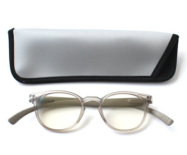 Rakuten - ベイライン neck readers リーディンググラス（老眼鏡） ネックリーダーズ ボストン マットグレー PC6215P（+3.50） Bayline マットグレー PC6215P