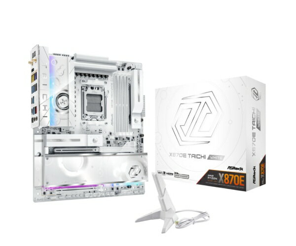 ASROCK｜アスロック マザーボード(Socket AM5) ホワイト X870E Taichi White 