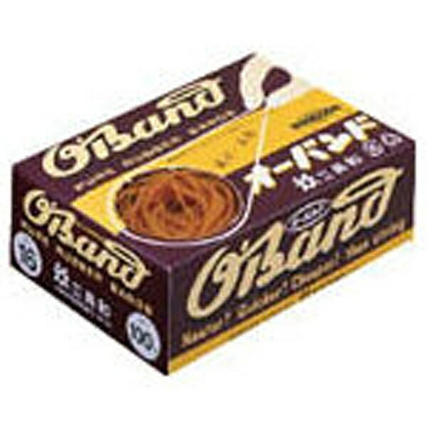 ■便利で幅広い用途をもつ、おなじみのゴムバンドです。■良質の天然の純ゴムを使用しています。■締りがよくてやわらかく、よく伸びます。【仕様】・色： アメ色・番手（#）： 14・切幅（mm）： 1.1・折径（mm）： 50・厚さ（mm）： 1.1・食品衛生法、食品添加物規格適合【材質／仕上】・天然ゴム