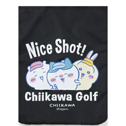 ちいかわGOLF｜Chiikawa Golf ちいかわゴルフ ナップザック ナイスショット ブラッ...