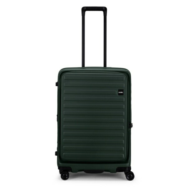 LOJEL｜ロジェール スーツケース Medium REFRESH ファスナータイプ 旅行日数目安：5泊〜1週間 約70L(拡張時77L) Cubo（キューボ） フォレストグリーン CUBO-M-REFRESH-FG 