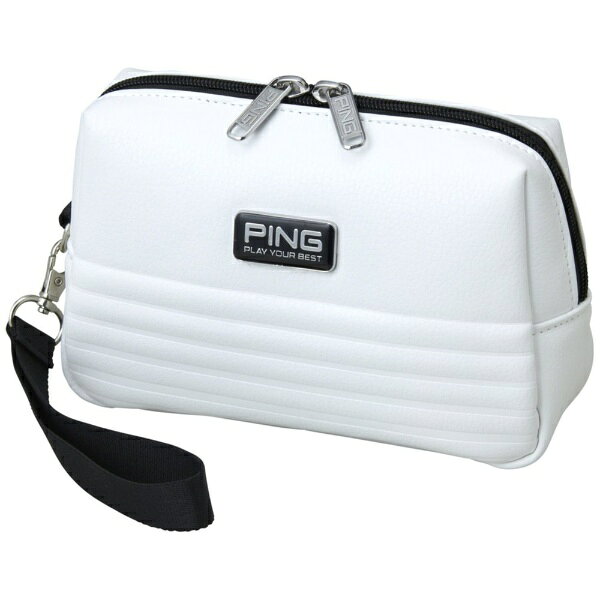 ピン｜PING GB-U2624 ベーシックポーチ BASIC POUCH ホワイト 39307-01