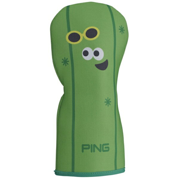 ポップなサボテン柄ヘッドカバーデザインPING本社があるアリゾナを象徴するサボテンをモチーフにした、ポップでかわいいヘッドカバー。コミカルなサボテンの表情が目を引くデザイン。ディテール着脱しやすいミトン型。素材感クラブをやさしく保護できる、柔らかく伸縮性のあるクロロプレン素材を使用。