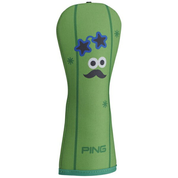 ピン｜PING HC-N2626 カクタスミトンヘッドカバー フェアウェイウッド CACTUS MITTEN HEADCOVER FW グリーン 39324-01