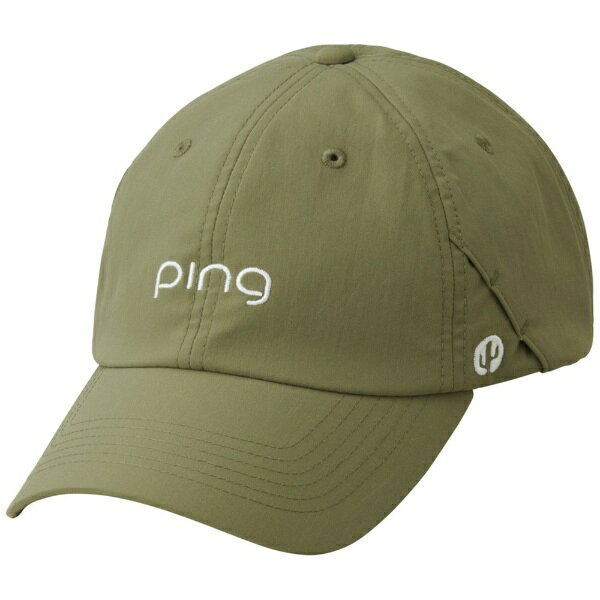 ピン｜PING ウィメンズ HW-L2609 サングラスホルダーキャップ SUNGLASSES HOLDER CAP カーキ 39339-03 [レディース /フリーサイズ(56-58cm)]【返品交換不可】