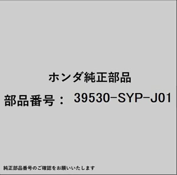HONDA｜ホンダ ホンダ・honda純正部品 39530-SYP-J01 リアビューカメラASSY 39530-SYP-J01