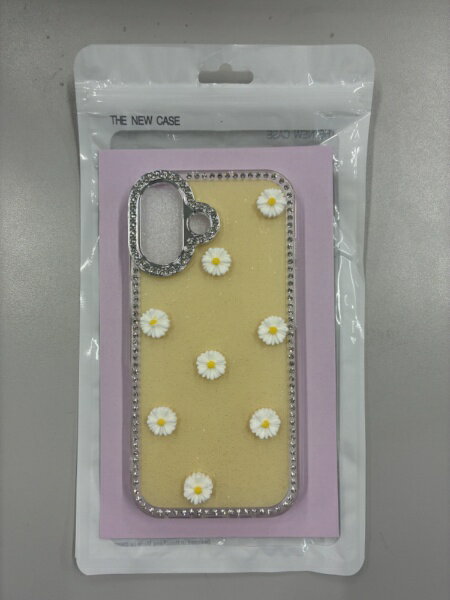STYLE Promotion｜スタイルプロモーション iPhone 17 デイジークリスタル キラキラケース SUMACO イエロー AP-FLWYL17