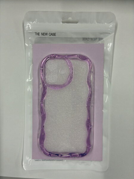 STYLE Promotion｜スタイルプロモーション iPhone 16 グリッターウェイビーケース SUMACO パープル AP-GLWPU16