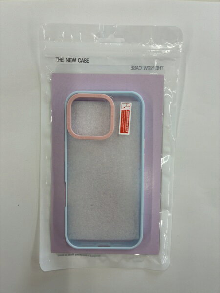 STYLE Promotion｜スタイルプロモーション iPhone 16 ツートンパステルカラーケース SUMACO ブルー AP-TTPBLPK16