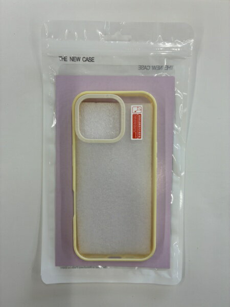 【2026年06月05日発売予定】STYLEPROMOTION　iPhone17ツートンパステルカラーケース SUMACO クリーム　AP-TTPCRWH17