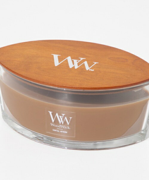 楽天ビック(ビックカメラ×楽天)のWOODWICK アロマキャンドル サンタルミルラ Hearth Wick L｜アングル2