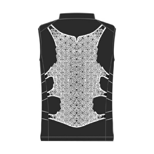ダイネーゼ｜DAINESE メンズ スキープロテクター EXOGON VEST STRETCH-LIMO×WHITE ...