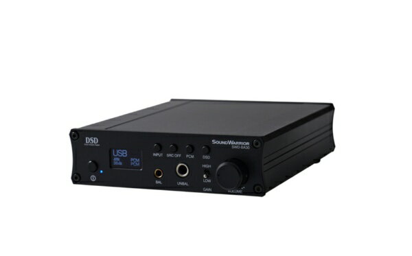 SOUND WARRIOR｜サウンドウォリアー USB DAC/ヘッドホンアンプ SWD-BA30