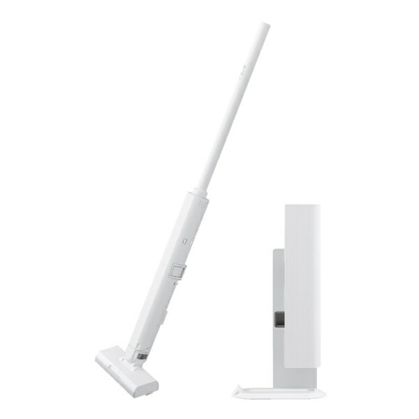  SHARP｜シャープ ステーションタイプ コードレススティック掃除機RACTIVE Air STION EC-CR1-W［コードレス］ EC-CR1-W