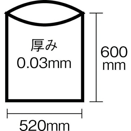 日本サニパック｜SANIPAK 業務用ポリ袋 N21 青 [20L /10枚]