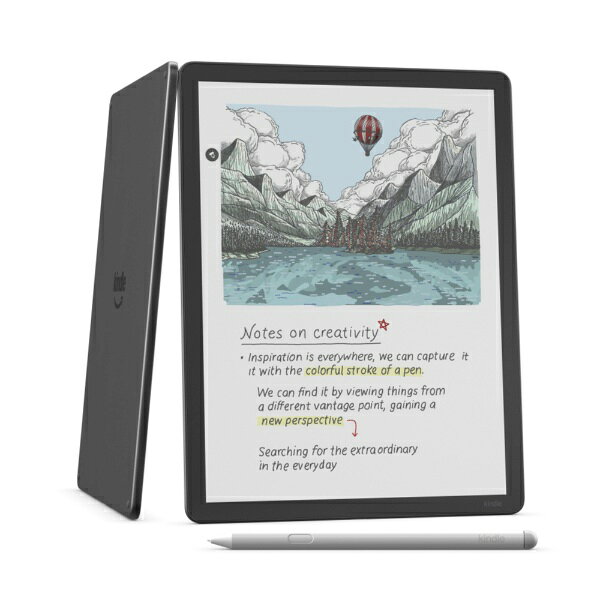 楽天ビック(ビックカメラ×楽天)のAmazon｜アマゾン Kindle Scribe Colorsoft 第3世代 [11インチ /32GB] グラファイト B0FC217W9L｜アングル3