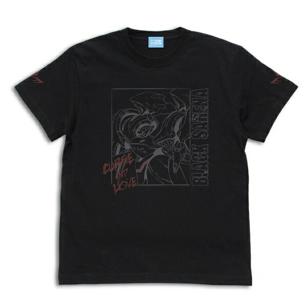 【2026年8月】 コスパ｜COSPA 機動戦艦 ナデシコ　The prince of darkness ブラックサレナ Tシャツ BLACK-M【発売日以降のお届け】 【代金引換配送不可】