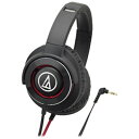 オーディオテクニカ 【まとめ買いで最大15％OFFクーポン(5/6まで）】 オーディオテクニカ｜audio-technica ヘッドホン ATH-WS770 BRD ブラックレッド [φ3.5mm ミニプラグ][ATHWS770BRD]【rb_cpn】