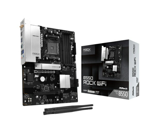 ASROCK｜アスロック マザーボード(Socket AM4) B550 Rock WiFi 