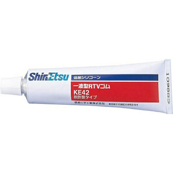 信越化学工業｜Shin-Etsu Chemical RTVゴム一般工業用　100ml　透明　KE42T100