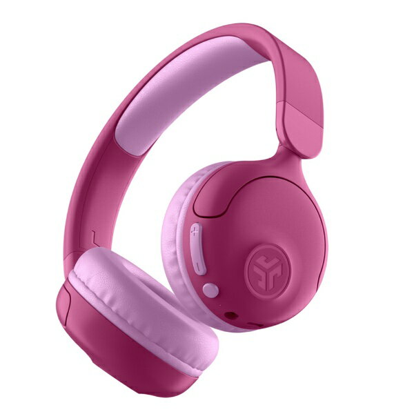 JLAB｜ジェイラブ ブルートゥースヘッドホン 子ども用 JBuddies Pop Wireless Headphones Pink HBKJPOPRPNK122 