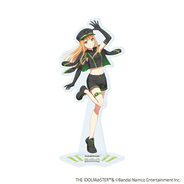 A3｜エースリー アクリルスタンド「学園アイドルマスター」80 紫雲清夏 駅員風衣装ver.(描き下ろしイラスト)【発売日以降のお届け】