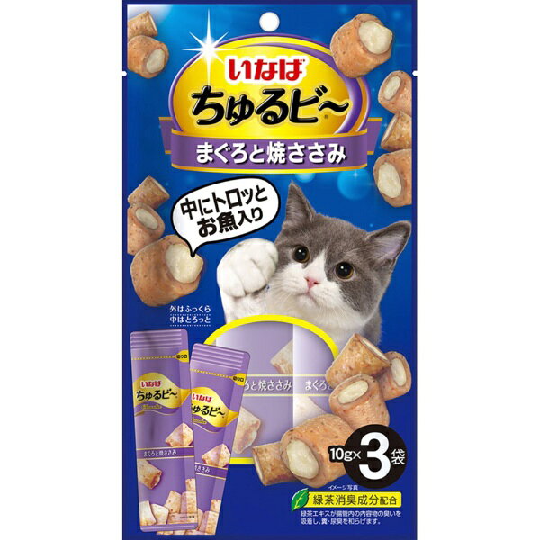 いなばペットフード｜INABA-PETFOOD いなばちゅるビーまぐろと焼ささみ3P