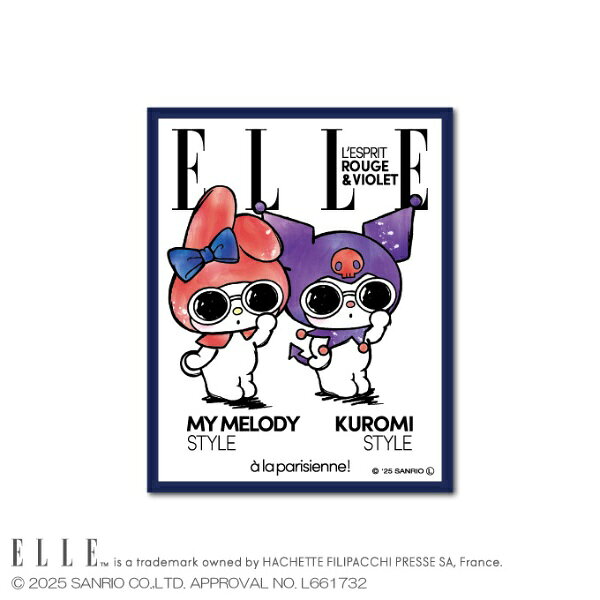 特別なデザインのダイカットステッカーになりました！ELLEのロゴが入った、いつもと違う大人っぽいコスチュームがお洒落♪無地の持ち物に1枚貼るだけで洗練されたデザインに！スマホケースにもぴったりのサイズなので、貼らずに挟んで使うのもオススメです◎こちらの商品は耐水、耐光性のある塩ビステッカーです。屋外はもちろん、PC、タブレット、ノートや手帳、インテリア小物やスーツケース、大型家電にも！様々なシーンでお楽しみ下さい。●サイズ　幅55mm×高さ69mm（本体サイズ）
