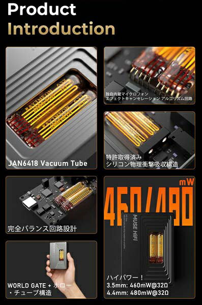 【エントリーで最大2万ポイント当たる｜7/26まで】 MUSE HIFI｜ミューズハイファイ 真空管内蔵ポータブルDAC M3Ultra [DAC機能対応 /真空管] biccamera-15510486 楽天ビック(ビックカメラ×楽天) サンプル画像3