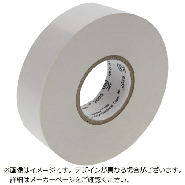 ■Temflex（テムフレックス）180は、様々な被着体に対して高い接着力を示します。■基材が柔らかくしなやかで寒冷時も凹凸によくなじみます。■耐寒性にすぐれ、-10℃でも粘着力は低下せず、寒い冬の時期でも基材が固くならないため作業性がよいです。■高い接着力のある粘着剤のため、しっかりとくっつきます。■手で切ることができます。■カラーバリエーションは9色あり、色分けをする用途に便利です。【用途】・電気配線工事。・各種配線、配管の結束、固定、識別など。・配線、配管、ワイヤーハーネスの結束、固定、色分けなど。・接続部を紫外線から保護（屋外使用）・機械内部配線などの絶縁被覆に。【仕様】・色： ホワイト・幅（mm）： 38・長さ（m）： 20・厚さ（mm）： 0.2・テープカット条件： 手で切断可能・使用温度範囲（℃）： -10〜80・粘着力（N/10mm）： 1.6・引張強度（N/10mm）： 25・適合規格： JIS C 2336・絶縁破壊強さ（kV/mm）： 49・定格電圧（V）： 600・伸び： 175％・絶縁破壊の強さ（kV/mm）： 49・絶縁抵抗/体積抵抗率（MΩ・m）： 1.0×1000000以上・JIS規格適合品（JIS C 2336 A種）・RoHS指令（10物質）対応・鉛フリータイプ（意図的含有無し）【材質／仕上】・基材： ポリ塩化ビニール樹脂・粘着剤： ゴム系【注意】・この商品は、一般消費者様向けの製品ではないため、表示や取扱説明書などが一般消費者様向けに表記・同梱されておりません。