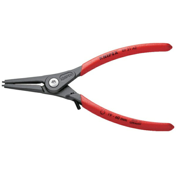 KNIPEX社｜クニペックス 軸用精密スナップリングプライヤー 4931A2