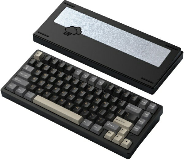 WOBKEY｜ウォブキー キーボード Rainy 75 Pro(SHHH Switch) Black PR75BK-S [有線・ワイヤレス /日本語配列]