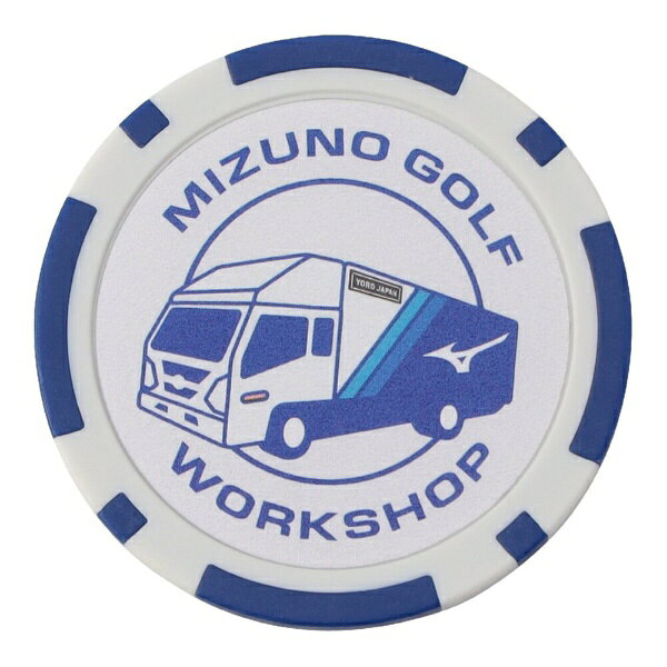 mizuno｜ミズノ ツアーカーカジノマーカー ホワイト 5LGD263201