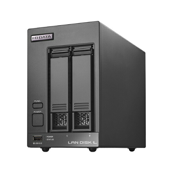 信頼性の高いNAS用HDDとRAIDeX技術を採用したベーシックモデル「法人向け2ドライブNAS（ネットワークHDD）3年保証」【中規模オフィス〜50人】2.5GbE対応 2ドライブ BOXタイプ■ユーザーの高い支持を得るデータ保護技術「RAIDeX」「RAIDeX(レイドエックス)」とは、内蔵HDD2台を1つのペアとしファイル単位でデータをミラーリングする技術です。HDDペア間の稼働時間に差をつけることで同時故障によるデータ全消失のリスクを低減します。■ランサムウェア対策に有効な各種機能ランサムウェアの探索からUSB HDDを隠す機能を搭載。バックアップデータを不正な暗号化から守ります。またバックアップした際に、前回のバックアップデータと内容を比較し、大量の変更が確認された場合はシステム管理者へメール送信を行います。■BCPのためのバックアップ「履歴差分バックアップ」は、バックアップ時点のフォルダー構造のまま差分データのみを日付ごとにUSBハードディスクへ保存します。また、1回の操作で特定の日付のデータをまとめて復元できるので、面倒な操作は不要です。■パフォーマンスと耐久性能に優れたハードウェア2.5GbEに対応したLANポートを搭載。一般的なビルに敷設されているLANケーブル(カテゴリー6またはカテゴリー5e)のまま、同規格に対応したスイッチに変えるだけで高速化を実現できます。また高性能で低消費電力のARMアーキテクチャCPUを採用。クアッドコアによる高速処理を実現します。24時間・常時稼動を前提に開発された高信頼ハードディスクを採用することにより、大切なデータをしっかりと守ります。■ランディスクからの買い替えなら移行の手間を大幅削減これまでのNASのデータ移行は時間がかかり、移行中はNASを利用できなかったため、業務への影響が少ない夜間や休日に作業を行う必要がありました。ランディスクの引っ越し機能では、設定の移行が完了すればすぐに新しい機器の利用を開始できるため、利用停止時間を大幅に短縮できます。これにより、通常業務をほとんど止めることなく、移行作業が可能です。