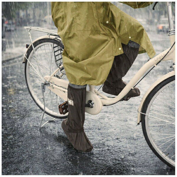 アサヒサイクル｜Asahi Cycle GO!GO!DUCK サイクルレインシューズカバー チャコー...