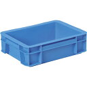 DICプラスチック|ディーアイシープラスチック D型コンテナ D-1 ボックス型 外寸:W366×D274×H109 青 D1