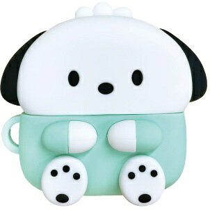 【2026年9月上旬】 グルマンディーズ｜gourmandise AirPods Pro3用シリコンケース　SANRIO ポチャッコ SANG-612PC