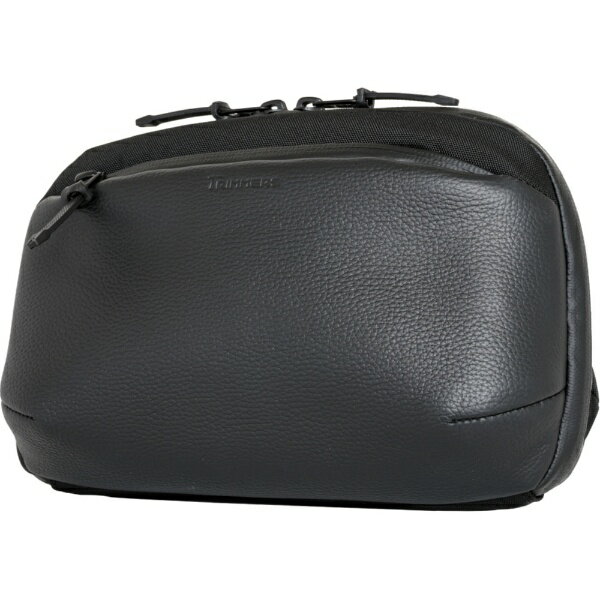 TRIMMERSUSA Solstice Pouch R　ガジェットポーチ　撥水　防水本革　3L ブラック TR-005-BK biccamera-15518826 楽天ビック(ビックカメラ×楽天) パッケージ画像