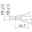 白光｜HAKKO ノズル　1．3mm　N113