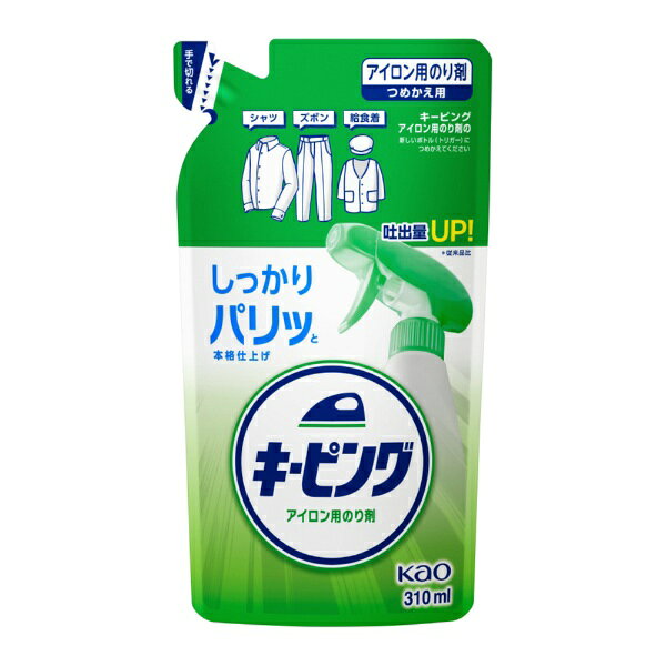 楽天市場】花王 キーピング 洗たく機用のり剤 つめかえ用 480mlの通販