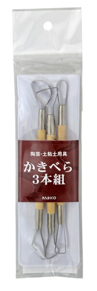 品番：202724 JAN：4902498727246 サイズ：長さ155mm、刃幅10mm?20mm 内容物：かきべら3本入り 材質：刃/ステンレス、柄/木