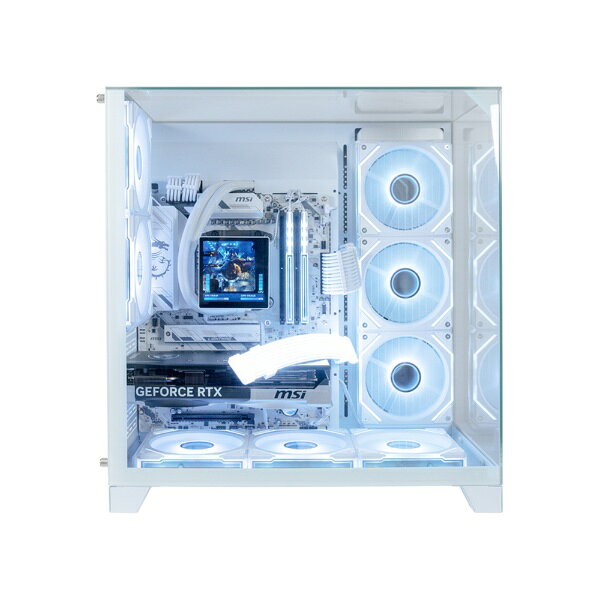 Rabbit0 Studio Rabbit0 Studio ゲーミングパソコン AMD Ryzen 7 7800X3D / RTX 5070 ホワイト 液晶対応 Rabbit0 Studio RBST-7800X3D-5070SWH [Windows11 Home /AMD Ryzen7 /メモリ：32GB /SSD：1TB]